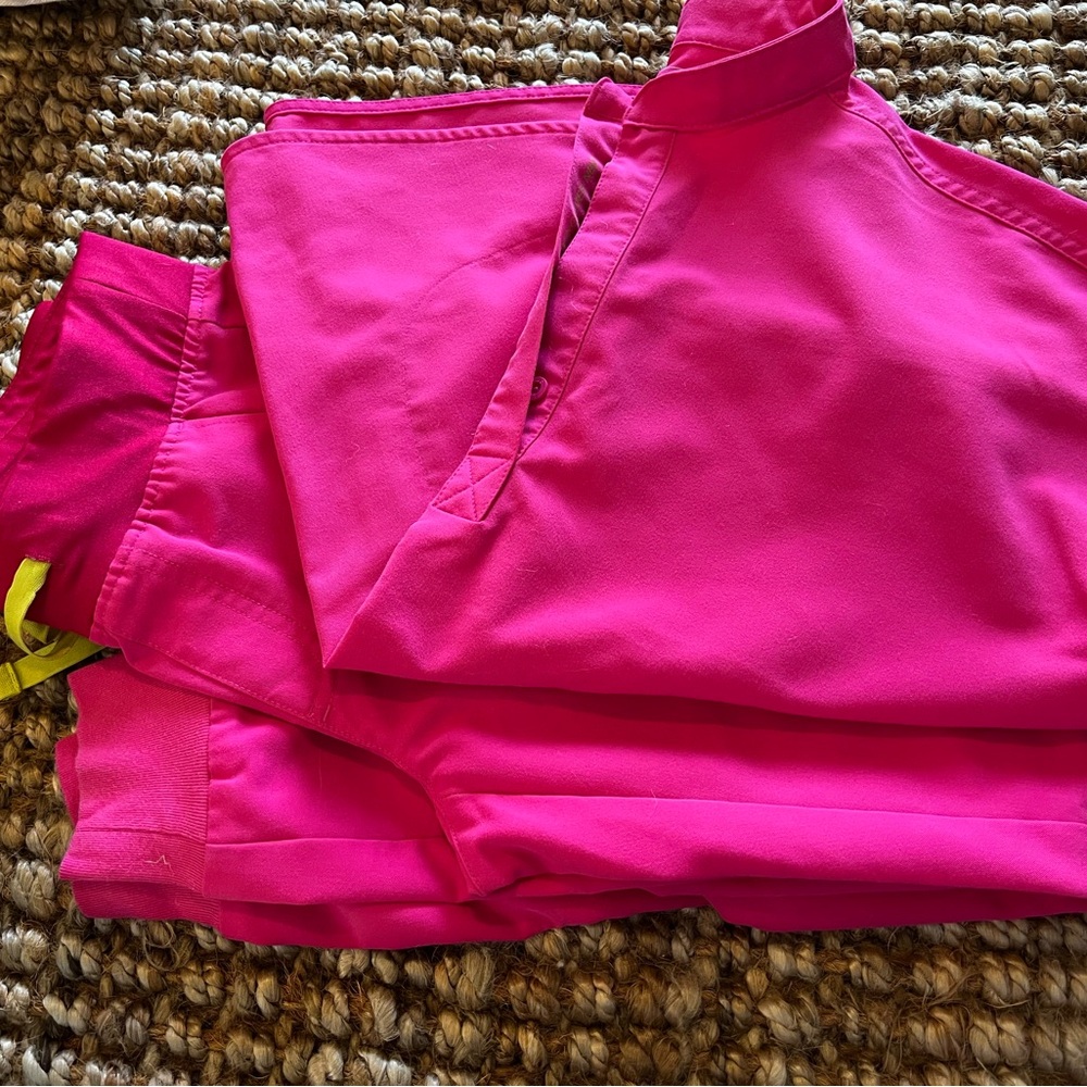 Figs Bright Pink Women's Casual Pants